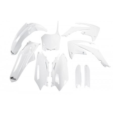 Kit Completo Plásticos Ufo Honda Crf 450 r 09-10 Blanco.