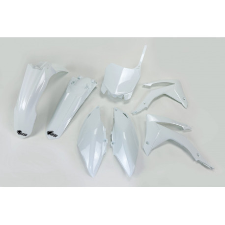 Kit Plásticos Ufo Honda Crf 250 r 14-17 Blanco.