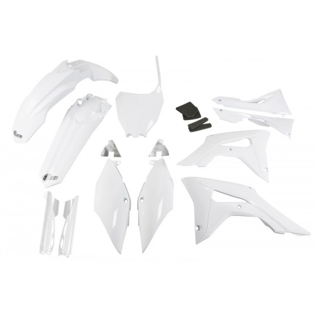 Kit Plásticos Ufo Honda Crf 450 r 17-20 Blanco.