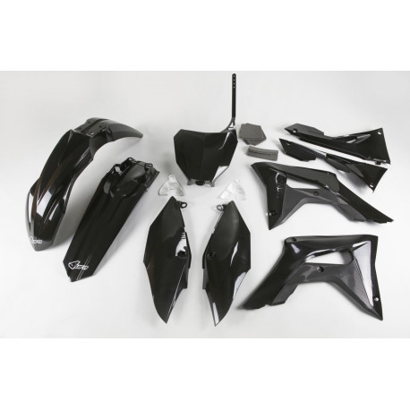 Kit Plásticos Ufo Honda Crf 250 r 18-21 Negro.