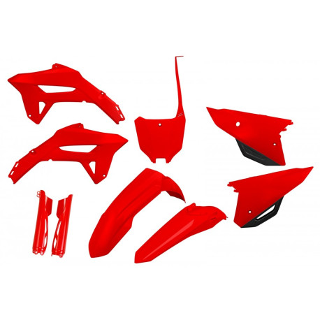 Kit Completo Plásticos Ufo Honda Crf 250 r 22-23 Rojo.