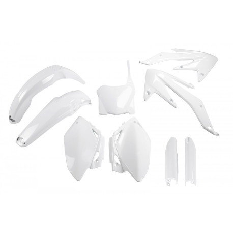 Kit Plásticos Ufo Honda Crf 450 r 2008 Blanco.