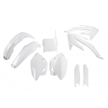 Kit Completo Plásticos Ufo Honda Crf 450 r 2007 Blanco.