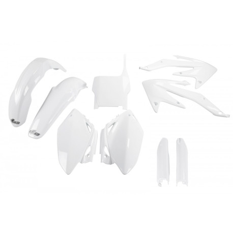 Kit Completo Plásticos Ufo Honda Crf 450 r 05-06 Blanco.