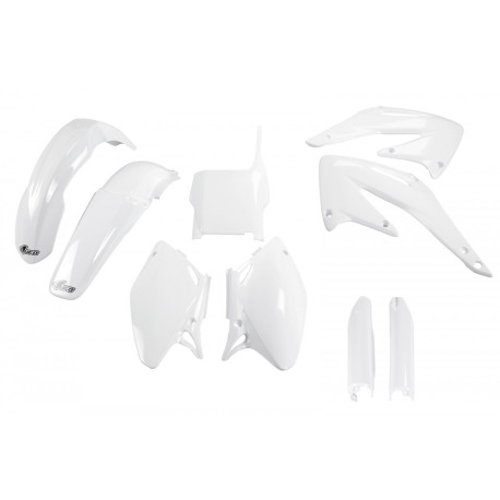 Kit Completo Plásticos Ufo Honda Crf 450 r 2004 Blanco.