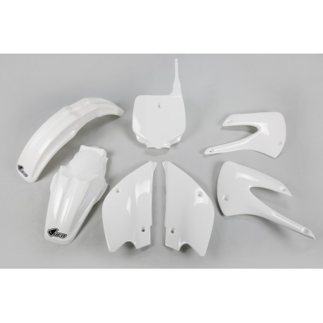 Kit Plásticos Ufo Kawasaki Kx 85 01-13 Blanco.