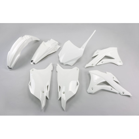 Kit Plásticos Ufo Kawasaki Kx 85 14-21 Blanco.