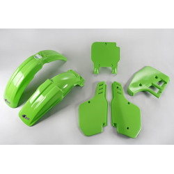 Kit Plásticos Ufo Kawasaki Kx 125 1989 Verde.
