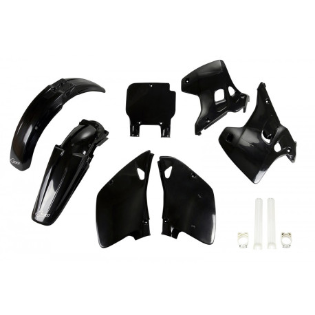 Kit Completo Plásticos Ufo Kawasaki Kx 125/250 1993 Negro.