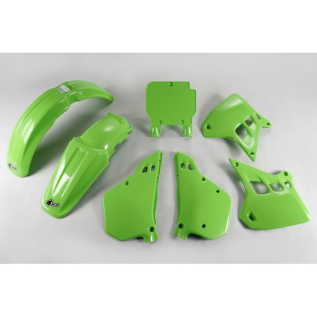 Kit Ufo Kawasaki Kx 250 90-91 Verde.