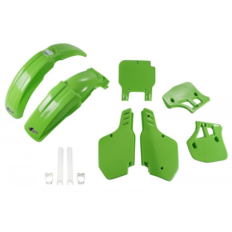 Kit Completo Ufo Kawasaki Kx 500 89-92 Verde.