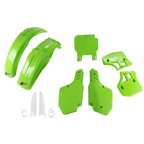 Kit Completo Ufo Kawasaki Kx 500 93-95 Verde.