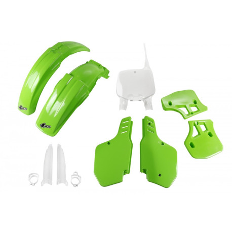 Kit Completo Ufo Kawasaki Kx 500 96-99 Verde.