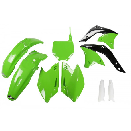 Kit Completo Ufo Kawasaki Kxf 250 2006 Verde.