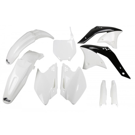 Kit Completo Ufo Kawasaki Kxf 250 2007 Blanco.