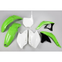 Kit Ufo Kawasaki Kxf 250 2007 Blanco/Verde.