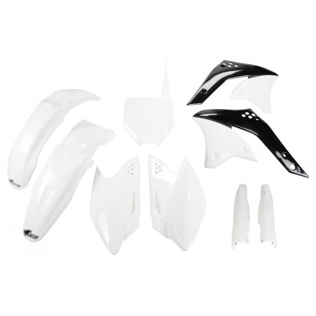 Kit Completo Ufo Kawasaki Kxf 250 2008 Blanco.