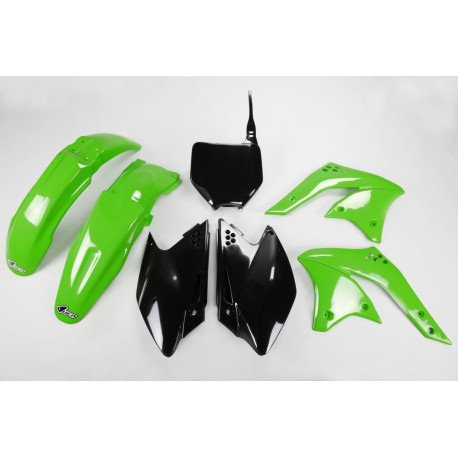 Kit Ufo Kawasaki Kxf 250 2008 Blanco/Verde.