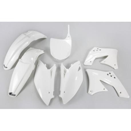 Kit Ufo Kawasaki Kxf 250 09-12 Blanco.