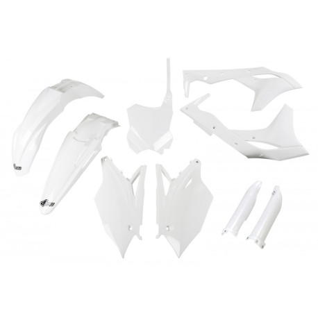 Kit Completo Ufo Kawasaki Kxf 250 2017 Blanco.