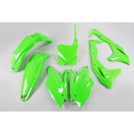 Kit Ufo Kawasaki Kxf 250 18-20 Verde Flúor.