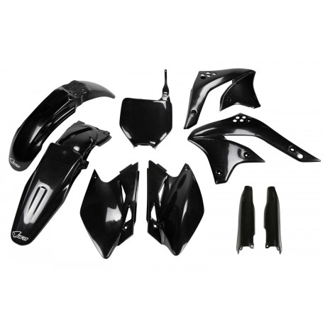 Kit Completo Plásticos Ufo Kawasaki Kxf 450 2007 Negro.