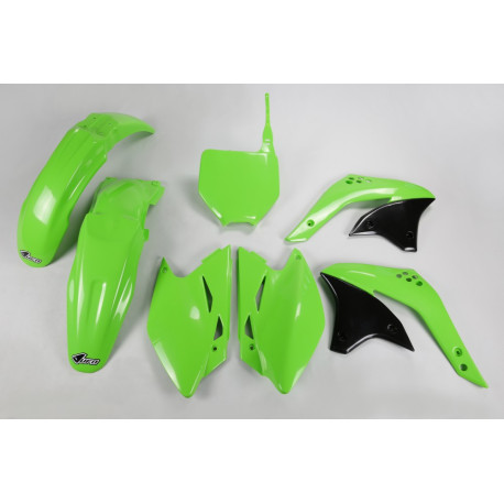 Kit Plásticos Ufo Kawasaki Kxf 450 2007 Verde.