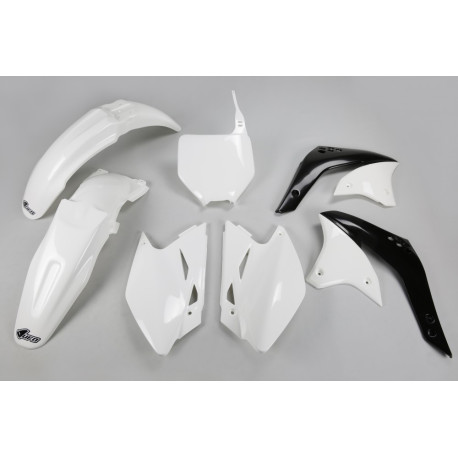 Kit Plásticos Ufo Kawasaki Kxf 450 2007 Blanco.