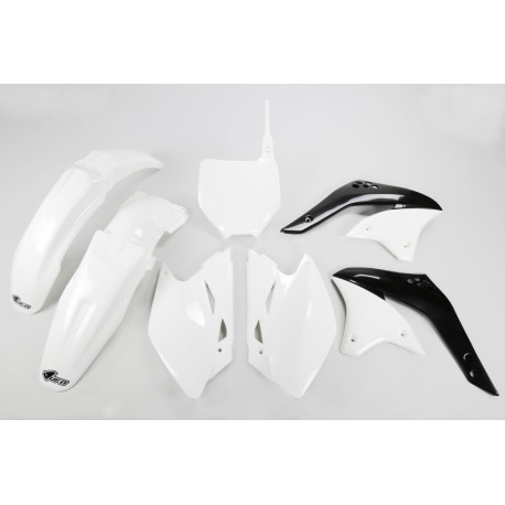 Kit Plásticos Ufo Kawasaki Kxf 450 2008 Blanco.