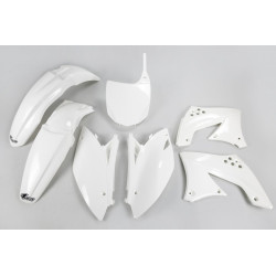 Kit Plásticos Ufo Kawasaki Kxf 450 09-11 Blanco.