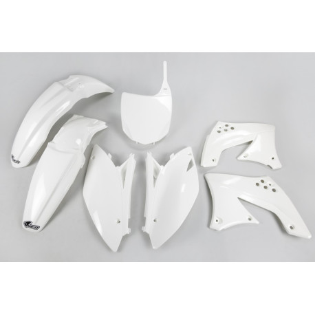 Kit Plásticos Ufo Kawasaki Kxf 450 09-11 Blanco.