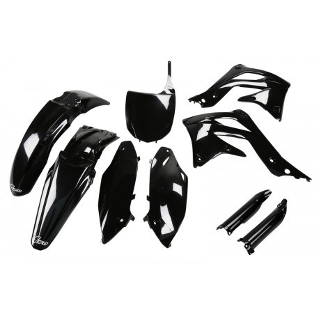 Kit Completo Plásticos Ufo Kawasaki Kxf 450 2012 Negro.