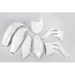 Kit Plásticos Ufo Kawasaki Kxf 450 2012 Blanco.