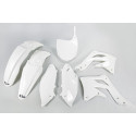 Kit Plásticos Ufo Kawasaki Kxf 450 2012 Blanco.