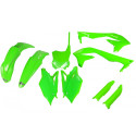 Kit Completo Plásticos Ufo Kawasaki Kxf 450 16-17 Verde Flúor.