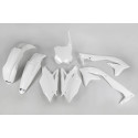 Kit Plásticos Ufo Kawasaki Kxf 450 16-17 Blanco.