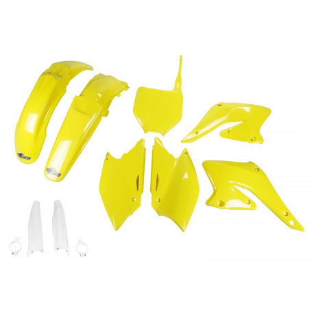 Kit Completo Plásticos Ufo Suzuki Rmz 250 04-06 Amarillo.