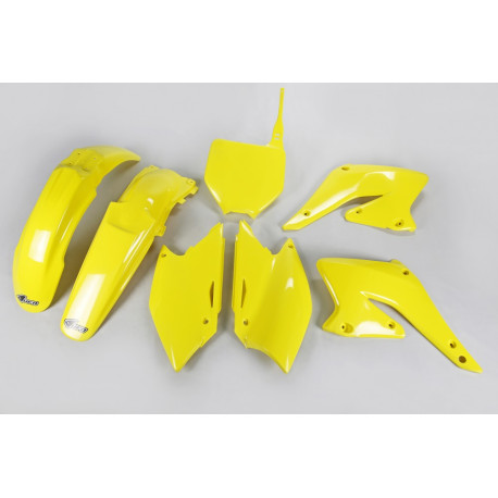 Kit Plásticos Ufo Suzuki Rmz 250 04-06 Amarillo.