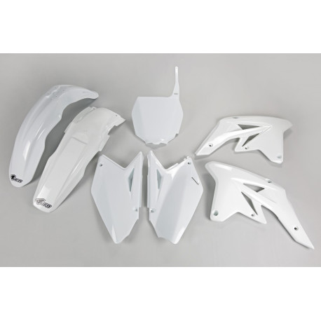 Kit Plásticos Ufo Suzuki Rmz 250 07-09 Blanco.