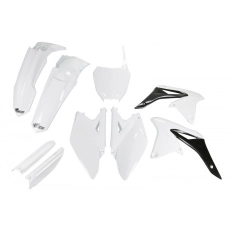 Kit Completo Plásticos Ufo Suzuki Rmz 250 10-18 Blanco.