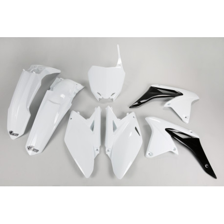 Kit Plásticos Ufo Suzuki Rmz 250 10-18 Blanco.