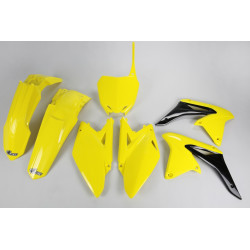 Kit Plásticos Ufo Suzuki Rmz 250 10-18 Amarillo.