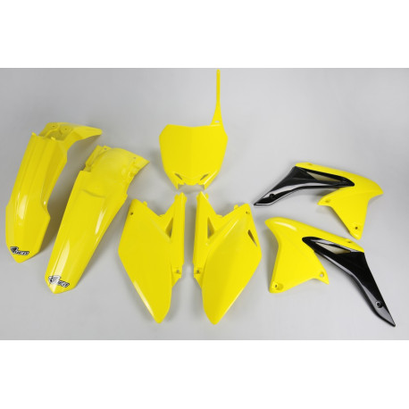 Kit Plásticos Ufo Suzuki Rmz 250 10-18 Amarillo.