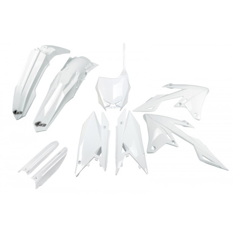 Kit Completo Plásticos Ufo Suzuki Rmz 250 19-23 Blanco.