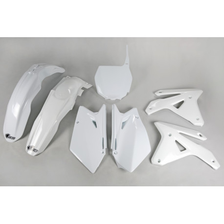 Kit Plásticos Ufo Suzuki Rmz 450 2007 Blanco.