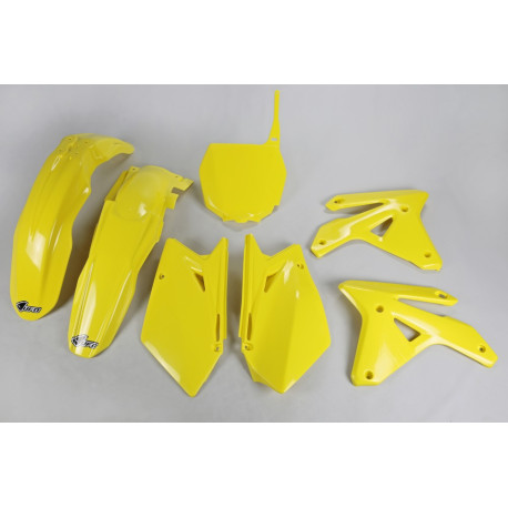 Kit Plásticos Ufo Suzuki Rmz 450 2007 Amarillo.