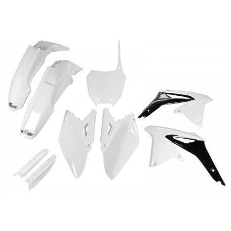 Kit Completo Plásticos Ufo Suzuki Rmz 450 08-17 Blanco.