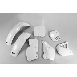 Kit Plásticos Ufo Yamaha Yz 125 87-88 Blanco.