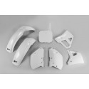 Kit Plásticos Ufo Yamaha Yz 125 89-90 Blanco.