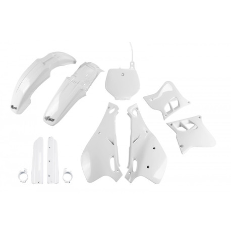 Kit Completo Plásticos Ufo Yamaha Yz 125/250 93-95 Blanco.